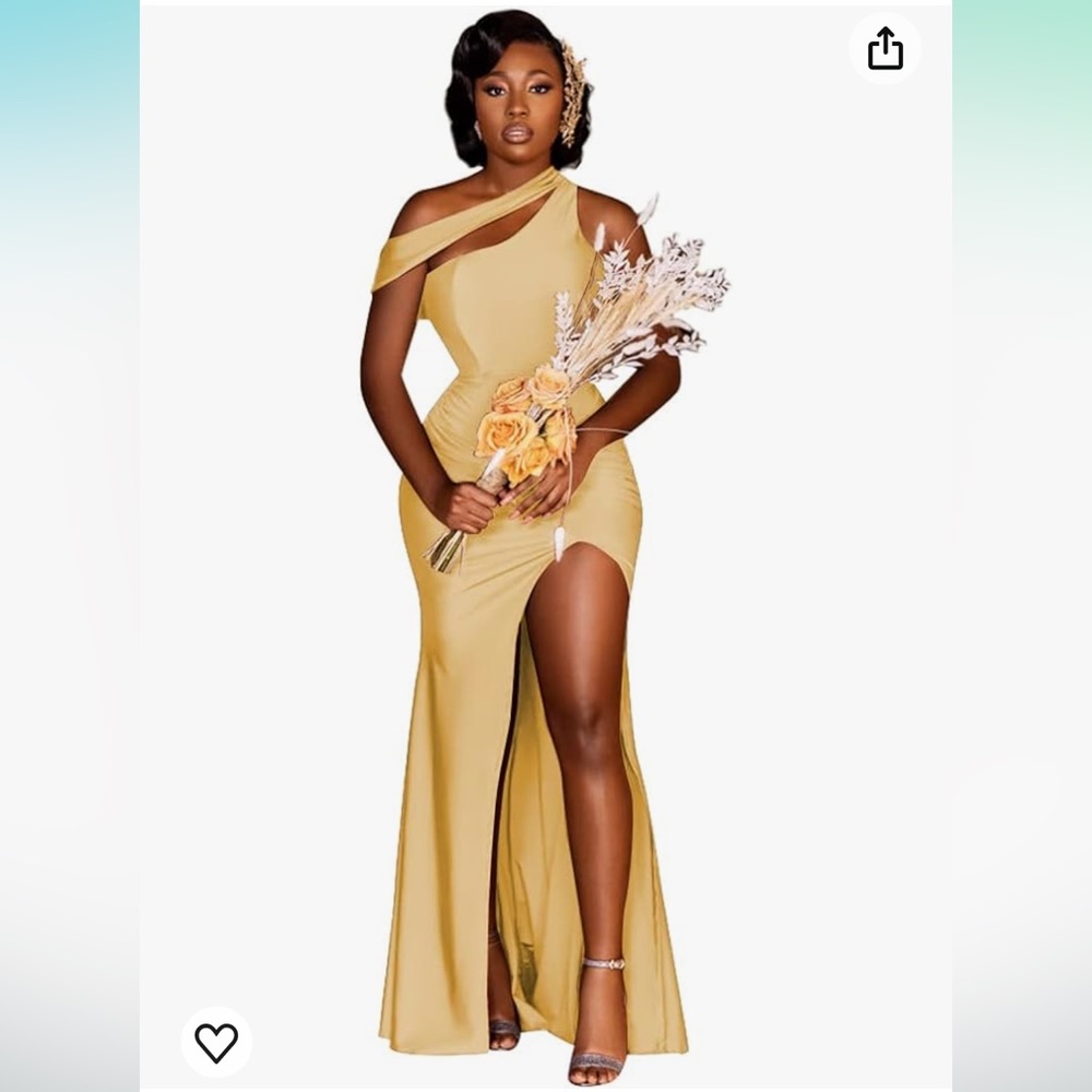 Women Gold Dress!